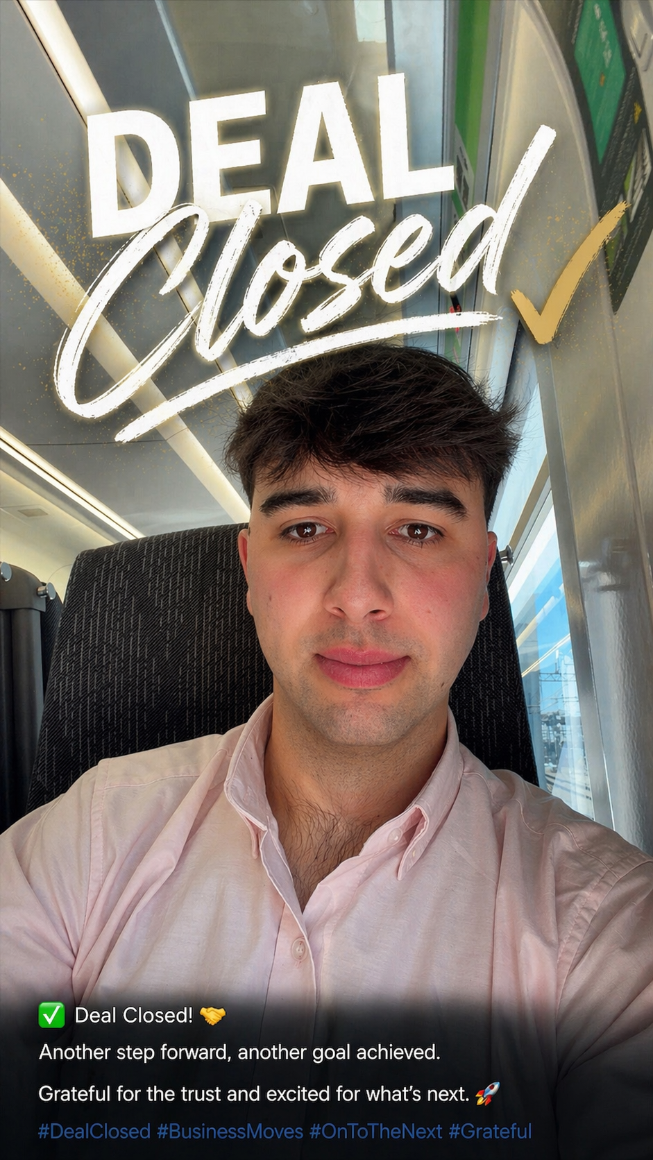 Another deal closed